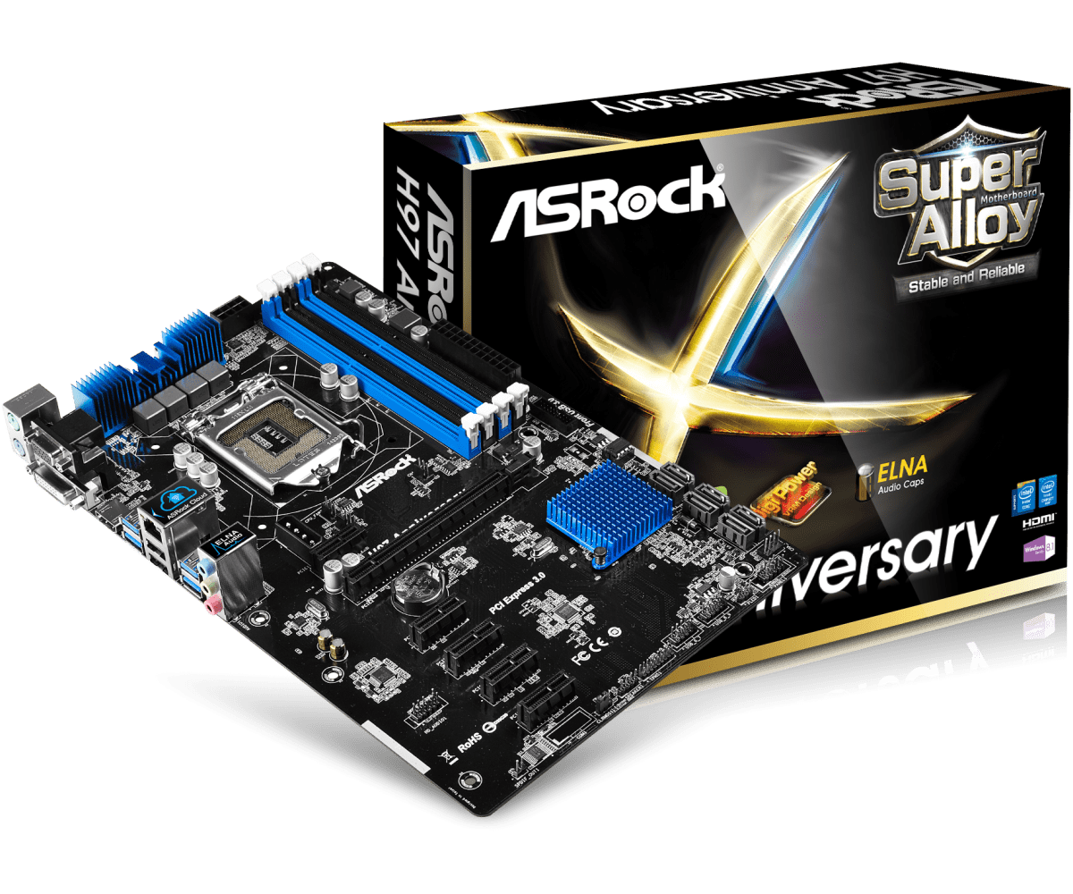 ASRock > H97 Anniversary